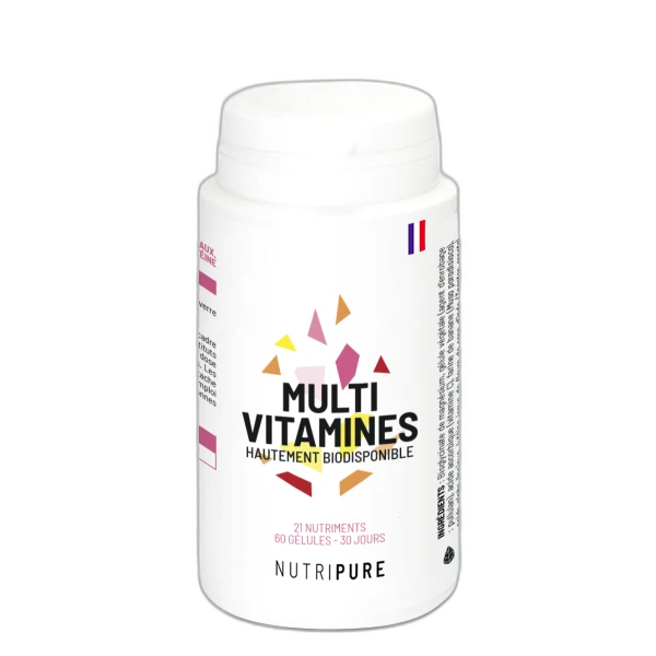 Nutripure Multivitamines 12 vitamines 5 minéraux