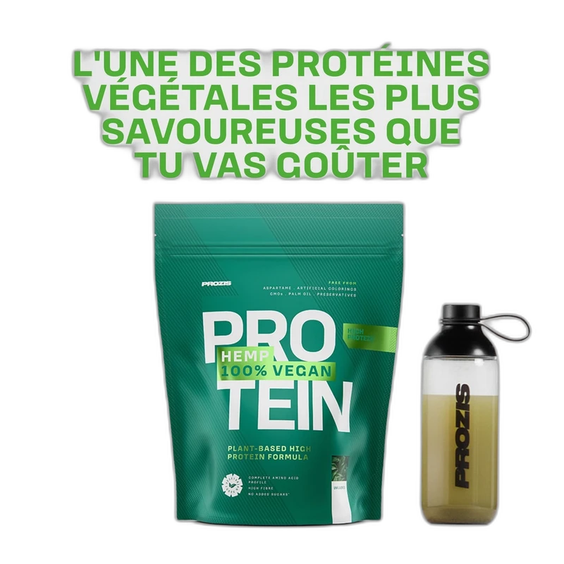 Prozis 100% Protéines de Chanvre