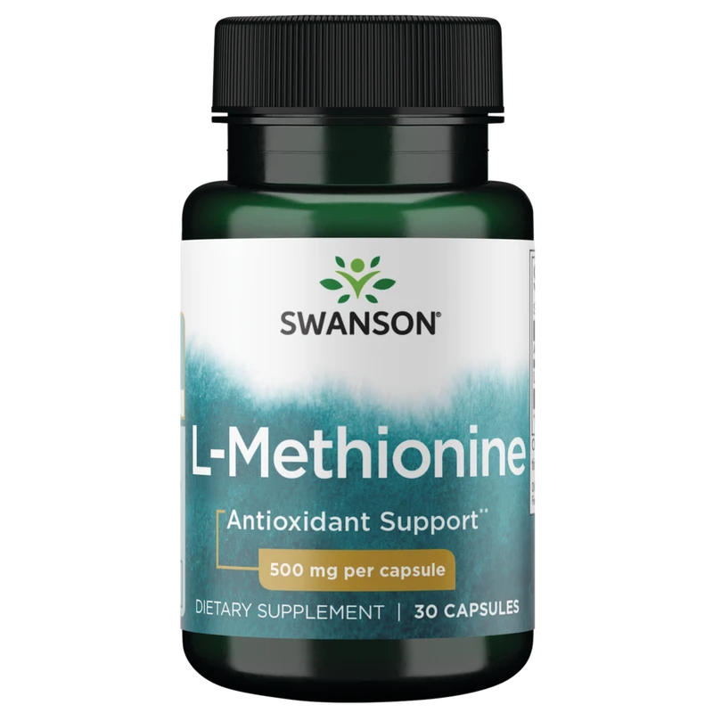 Swanson 100% Pure L-Methionine 500mg