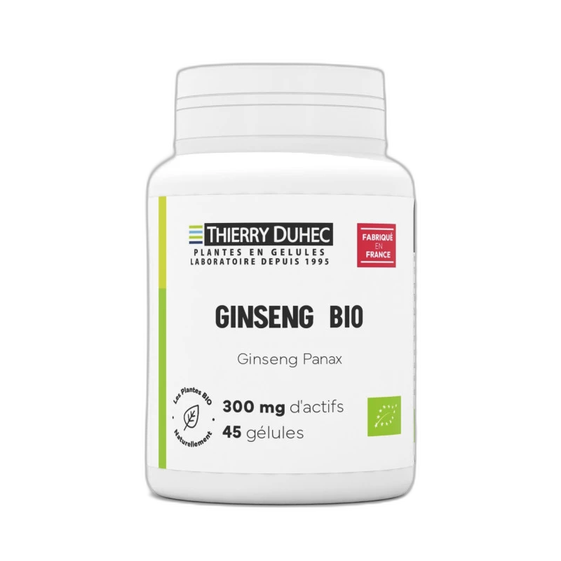 Thierry Duhec Ginseng Panax bio