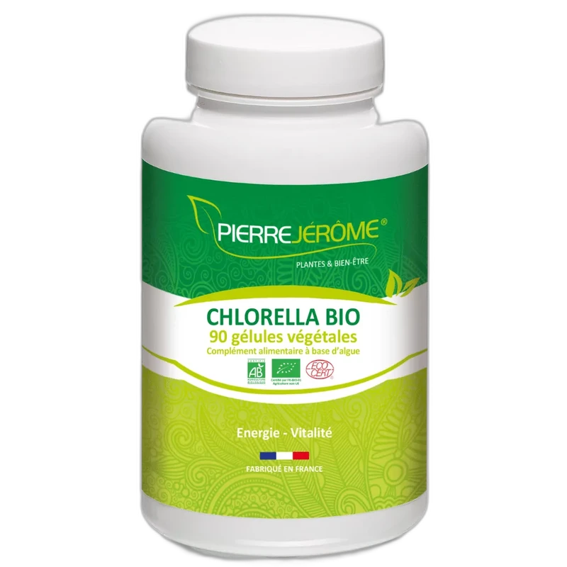 Pierre Jérôme Chlorella BIO - 90 gélules végétales