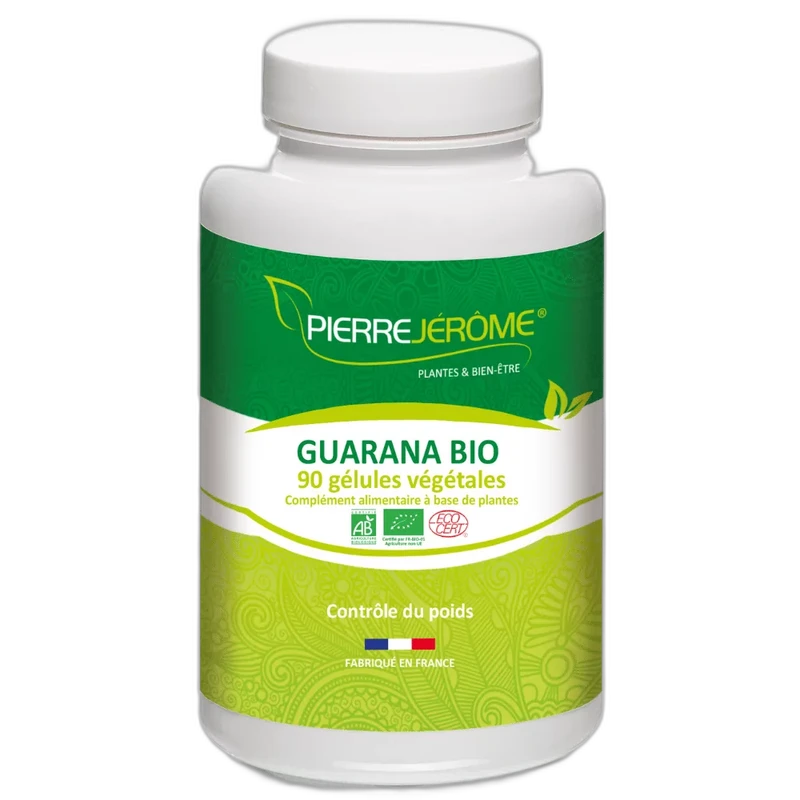 Pierre Jérôme Guarana BIO - 90 gélules végétales