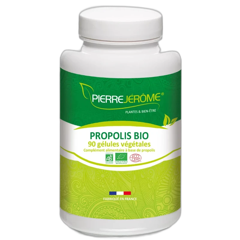 Pierre Jérôme Propolis BIO - 90 gélules végétales