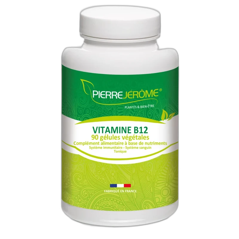 Pierre Jérôme Vitamine B12 - 90 gélules végétales