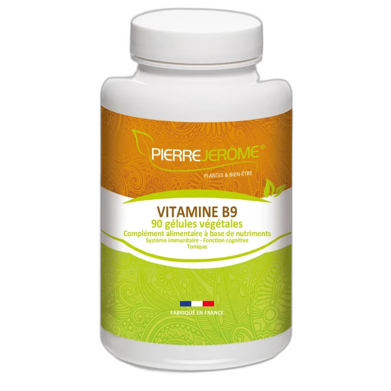 Pierre Jérôme Vitamine B9 - 90 gélules végétales