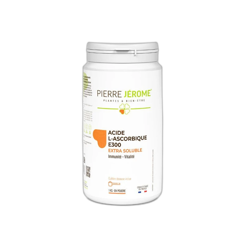 Pierre Jérôme Acide L-Ascorbique Extra Soluble en poudre en pot