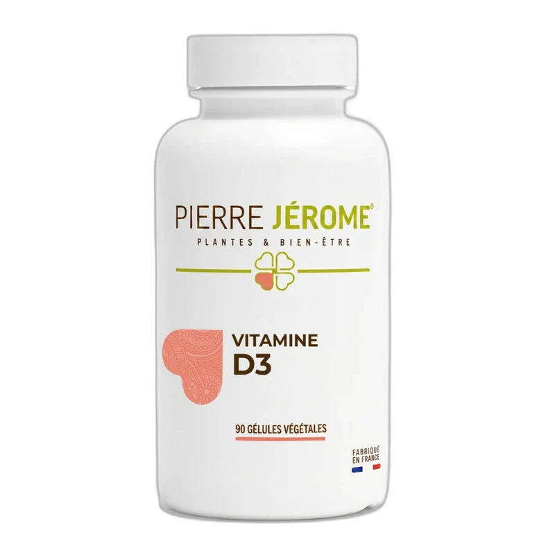 Pierre Jérôme Vitamine D3 Liposomale haute assimilation 2000 UI - 90 gélules végétales