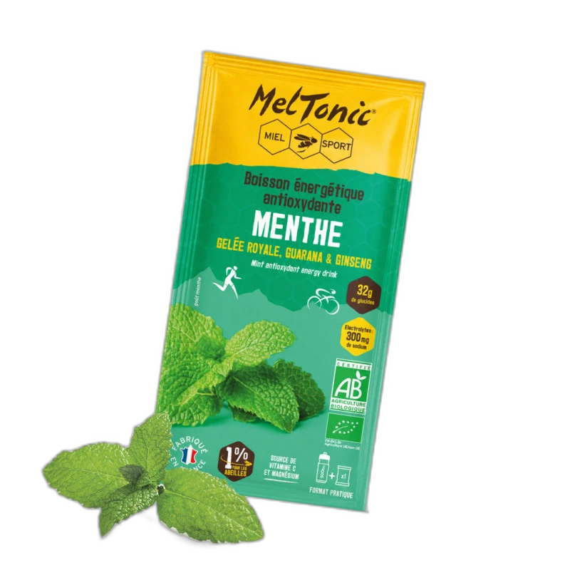 Meltonic Sachets boisson énergétique bio Menthe