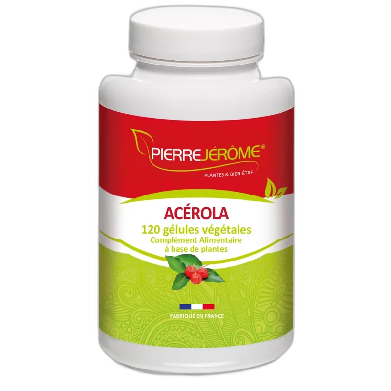 Pierre Jérôme Acérola 120 gélules végétales de 330 mg