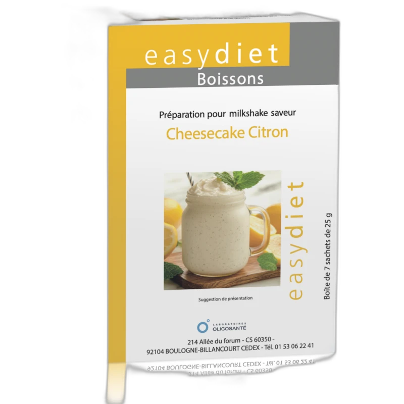 Oligosanté Easydiet Milkshake Cheesecake Citron