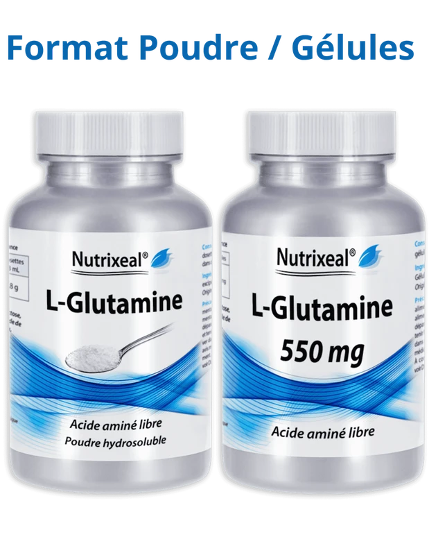 Nutrixeal L-Glutamine Ultra Pure qualité Kyowa