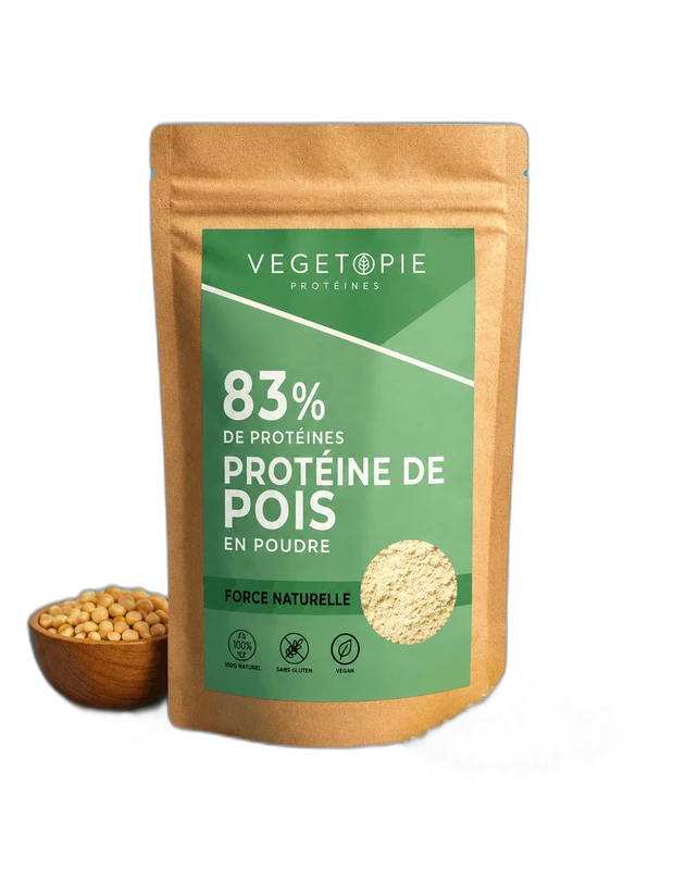 Vegetopie Protéine de Pois Bio 83%