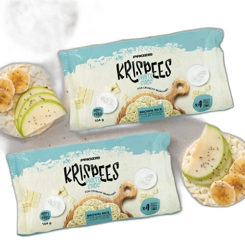 Prozis White Choc Krispees - Riz