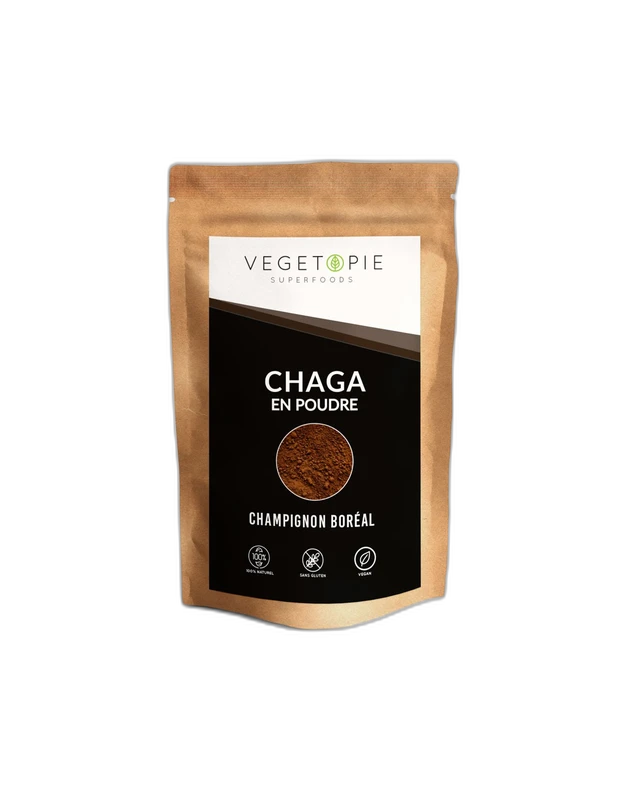 Vegetopie Chaga Bio en Poudre