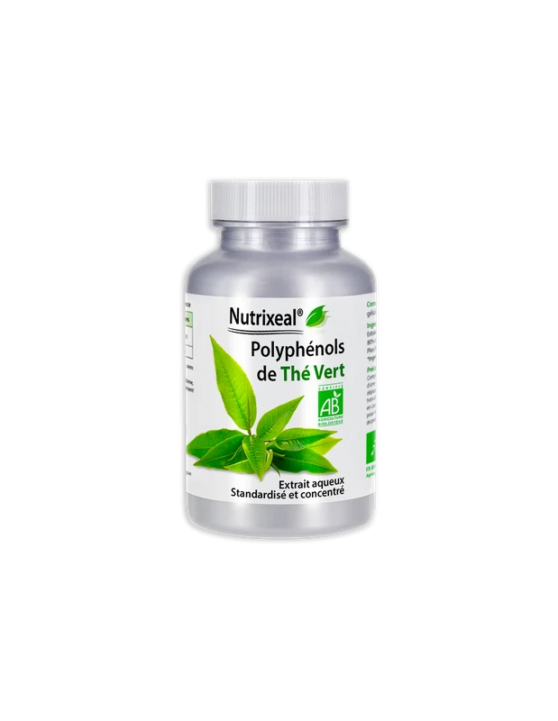 Nutrixeal Polyphénols Thé Vert BIO 70% poly 4% EGCG 500mg