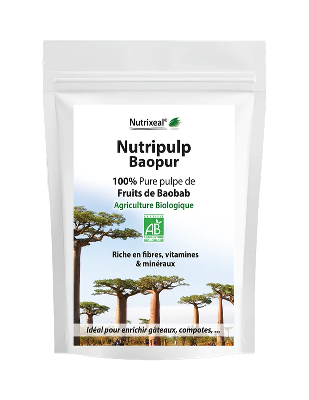 Nutrixeal Pulpe de baobab BIO*