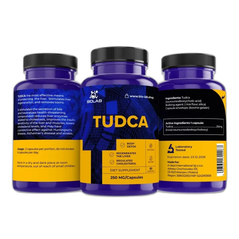 Biolab Tudca 250 mg, 60 capsules