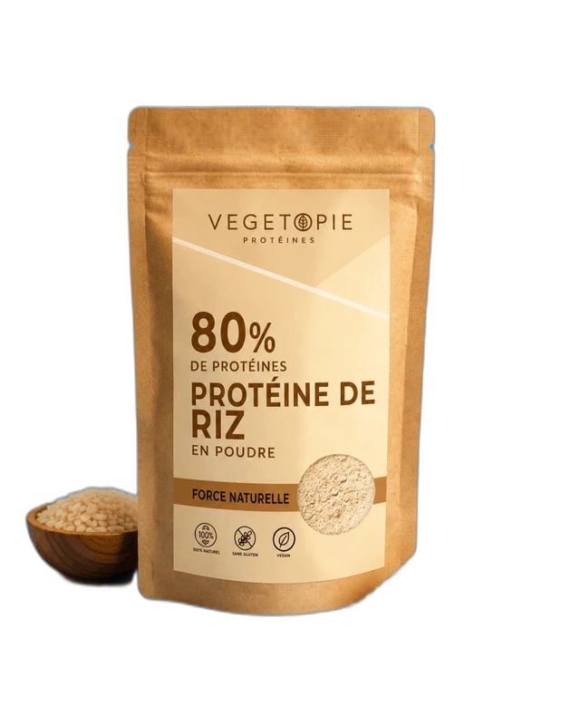 Vegetopie Protéine de Riz Brun Bio 84%