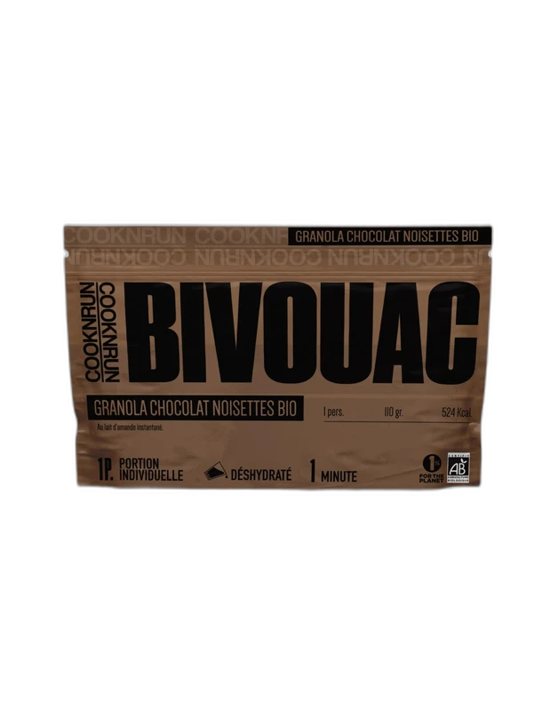 Cooknrun Granola Chocolat Noisettes Bio