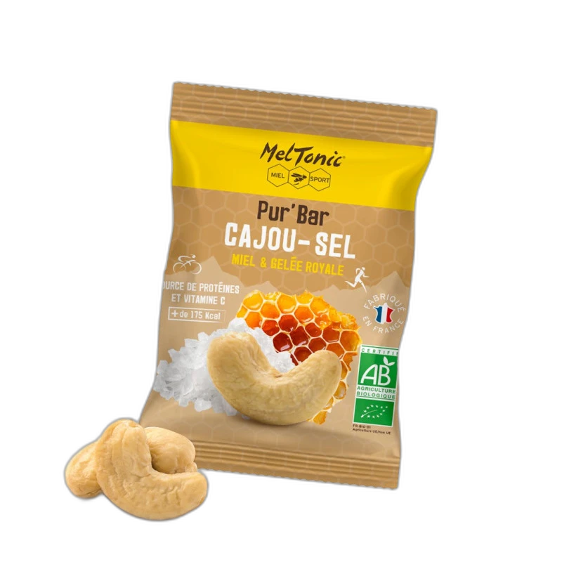 Meltonic Pur'Bar bio Noix de cajou sel