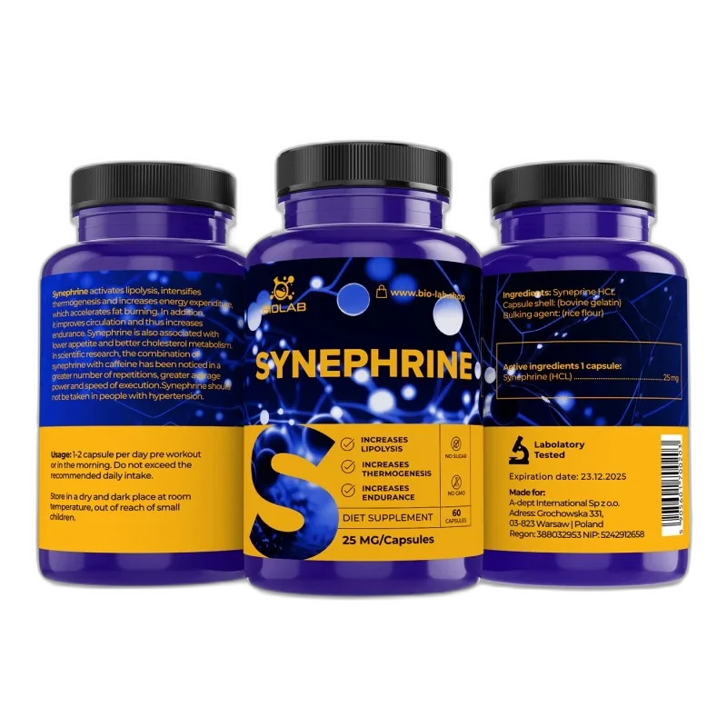 Biolab Synephrine 25 mg, 60 capsules