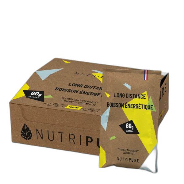 Nutripure Boisson Énergétique Long Distance 60g
