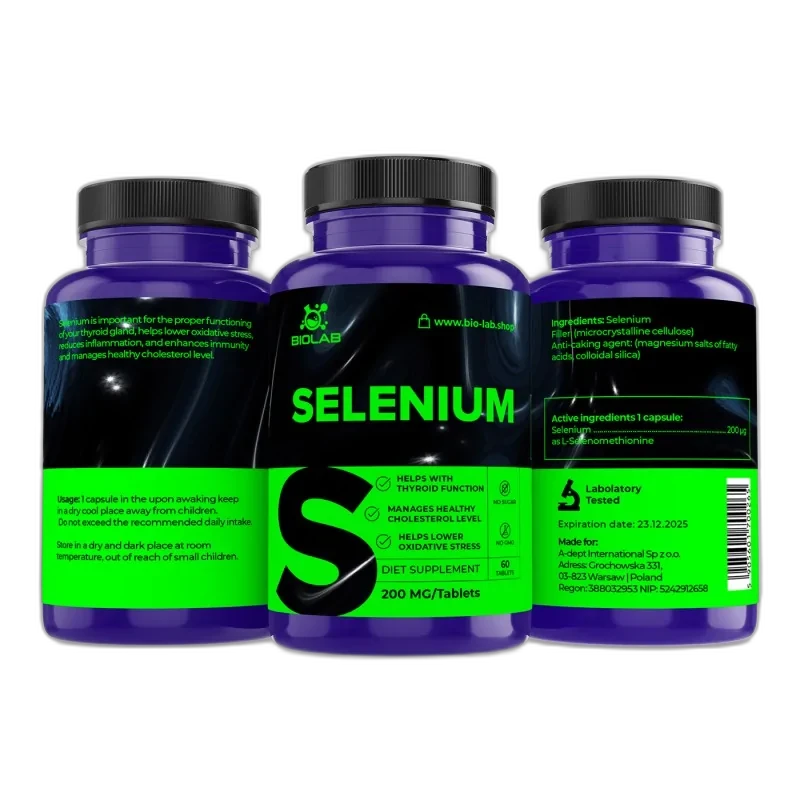 Biolab Sélén 200 mcg, 60 comprimés