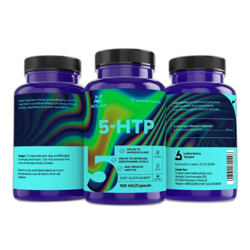 Biolab 5-HTP 100 mg, 60 capsules