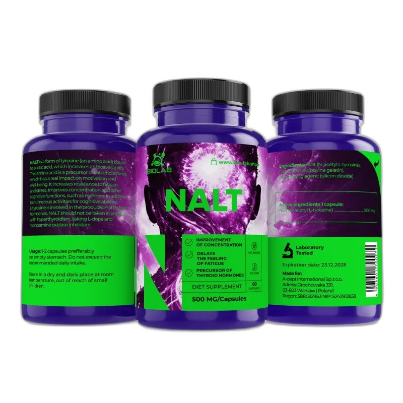 Biolab NALT 500 mg, 60 capsules