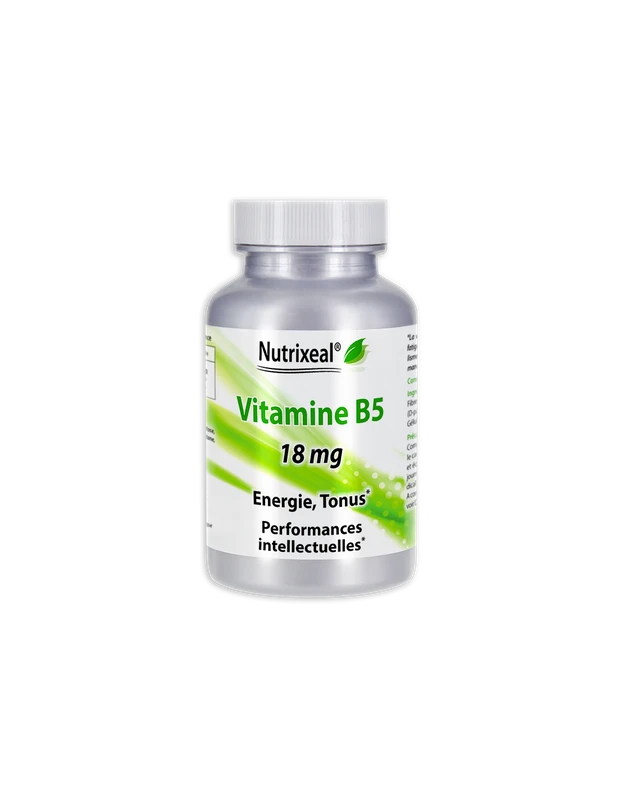 Nutrixeal Vitamine B5 D-pantothénate de calcium 18mg