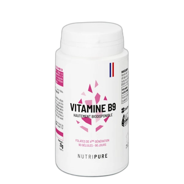 Nutripure Vitamine B9 active (méthylfolate)