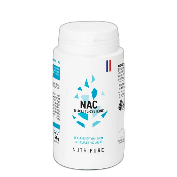 Nutripure NAC (N-acétyl-cystéine)