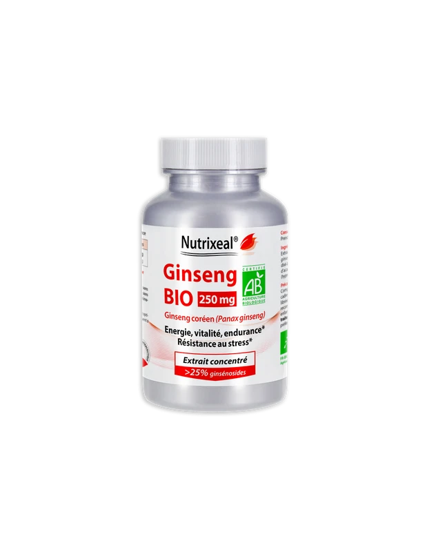 Nutrixeal Ginseng rouge coréen BIO*