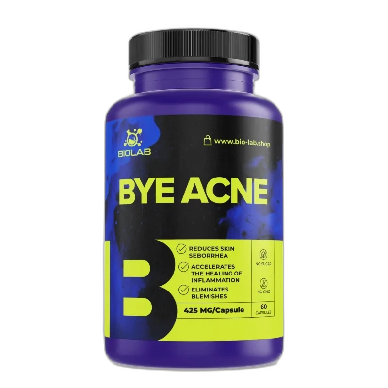 Biolab Bye Acne 425 mg, 60 capsules