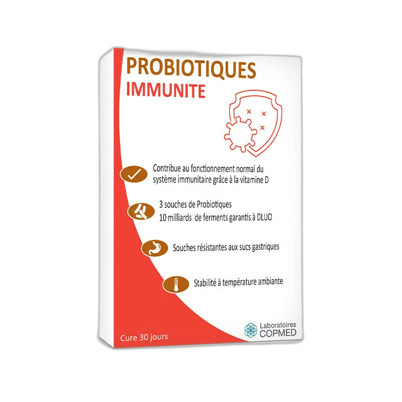 Laboratoires COPMED COPMED Probiotiques Immunité