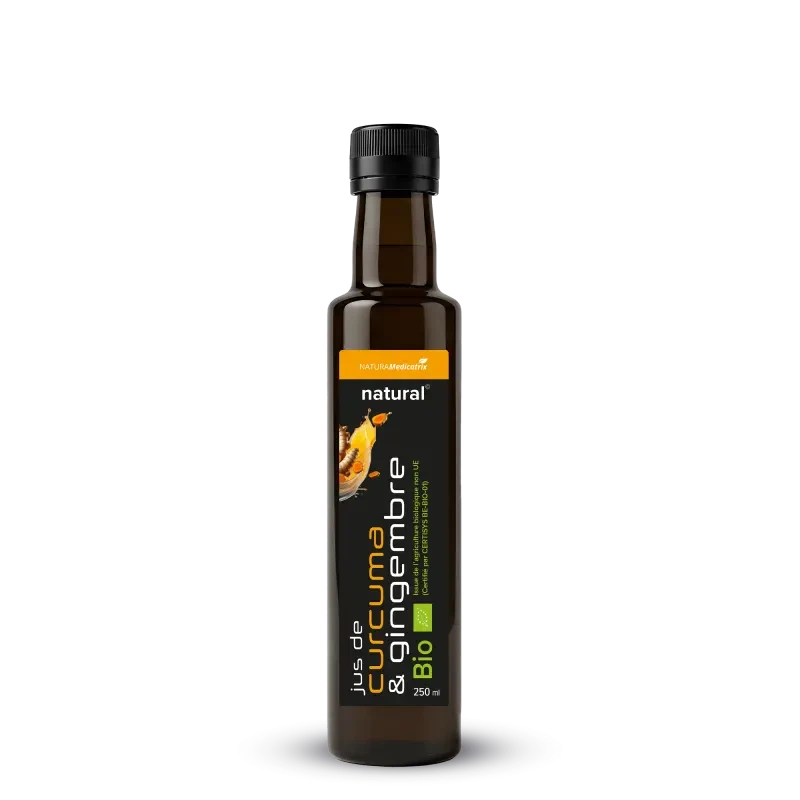 NaturaMedicatrix Jus de curcuma et gingembre bio