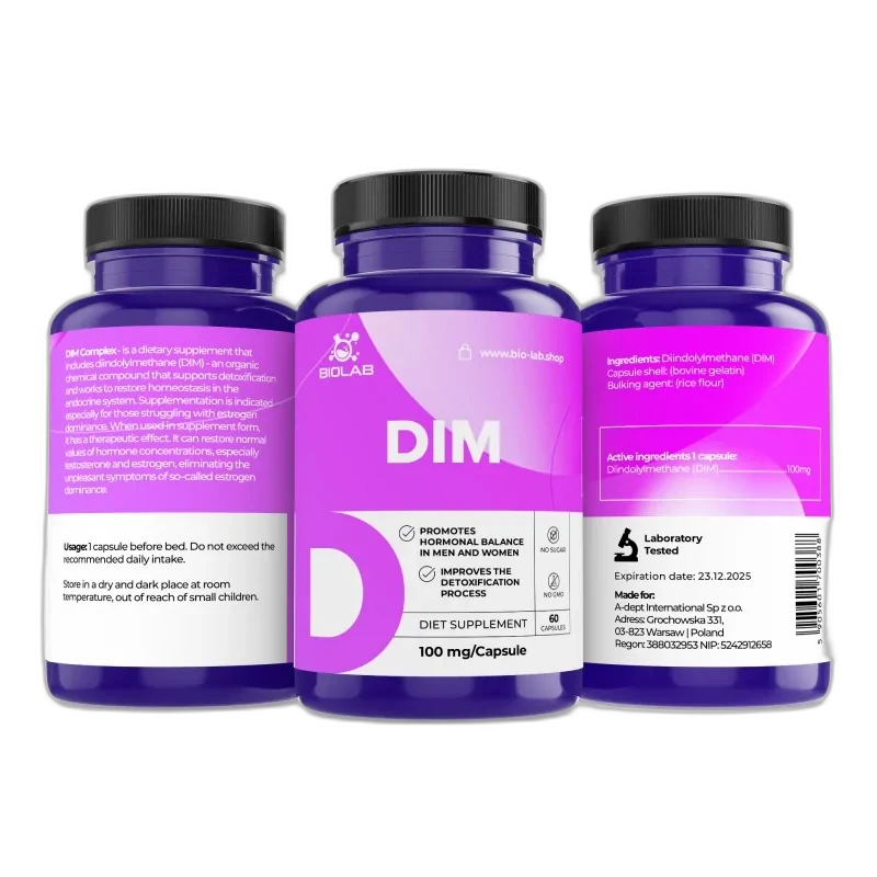 Biolab DIM 100 mg, 60 capsules