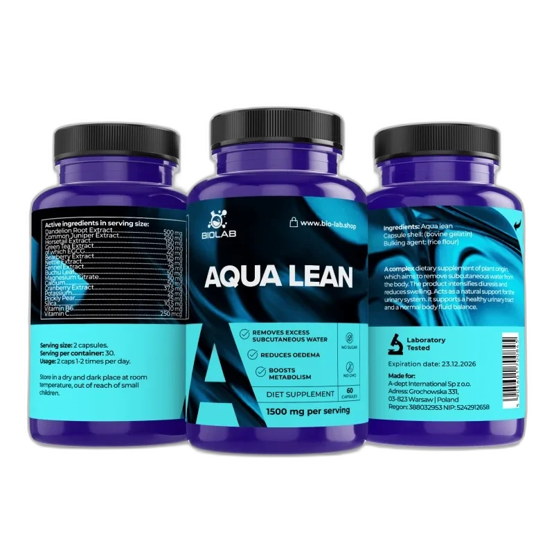Biolab Aqua Lean 1500 mg, 60 capsules