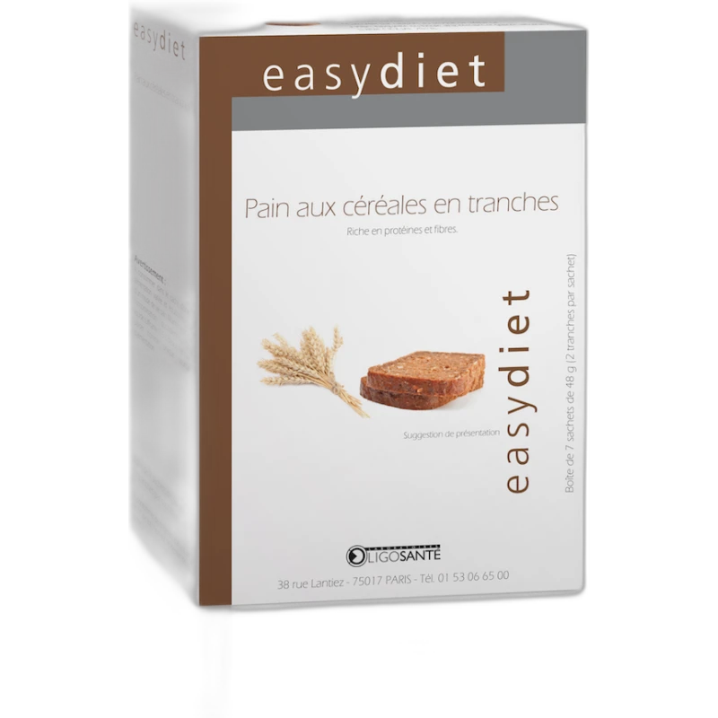 Oligosanté Easydiet Pain aux Céréales en tranches