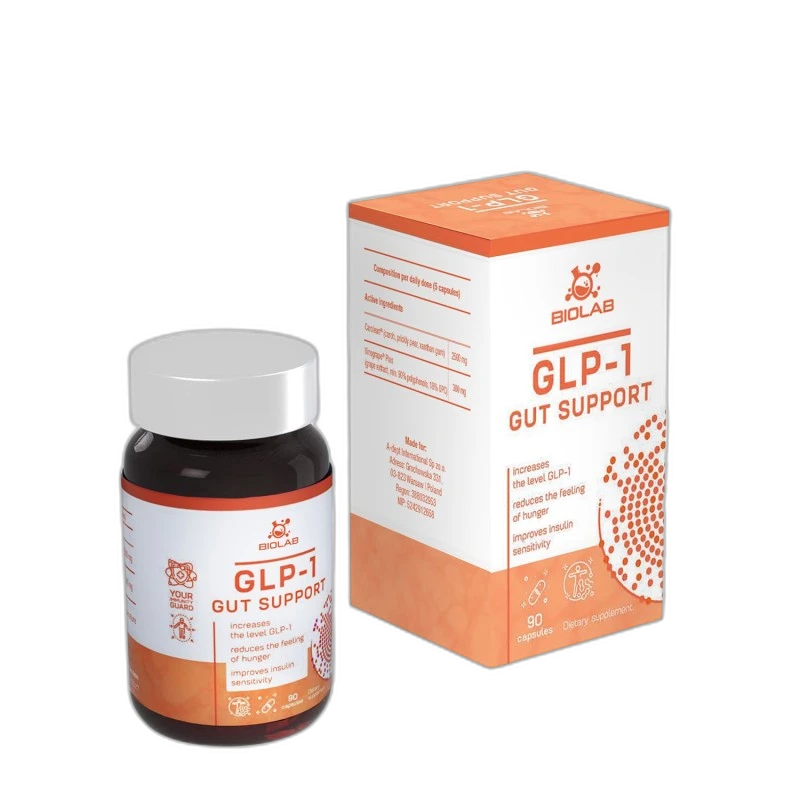 Biolab GLP-1 Gut Support, complexe Carolean™ et VinOgrape™ Plus, 90 capsules