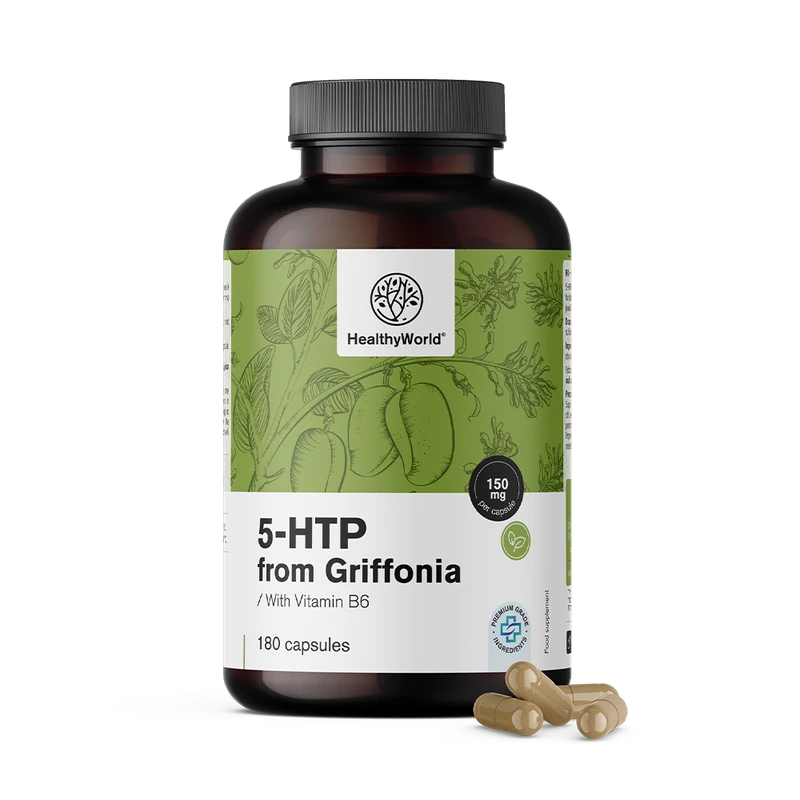 HealthyWorld 5-HTP 150 mg - Griffonia