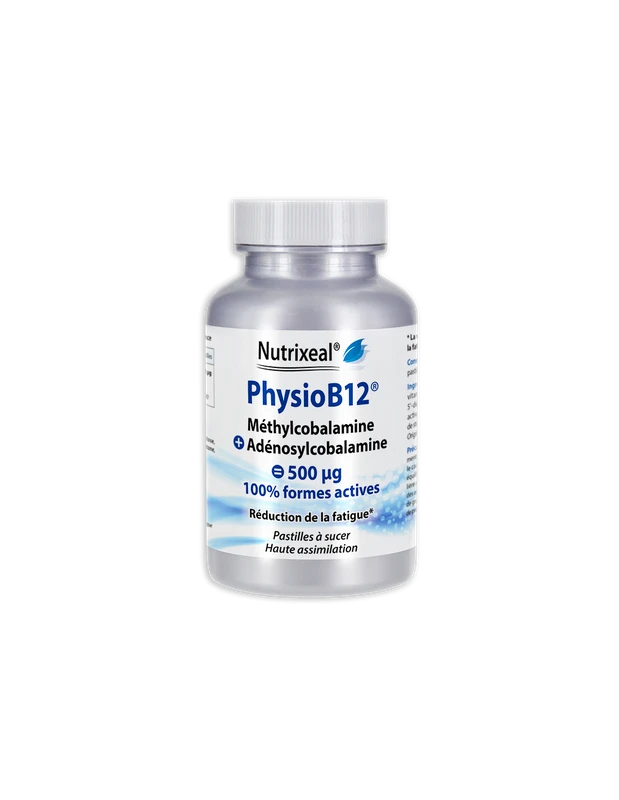 Nutrixeal PhysioB12 (méthyl + adénosylcobalamine)