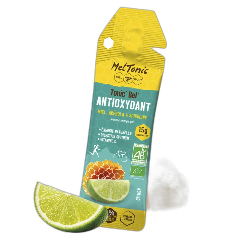 Meltonic Gel énergétique Antioxydant bio Miel acérola spiruline