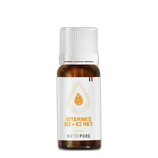 Nutripure Vitamine D3 K2-MK7 1000 UI