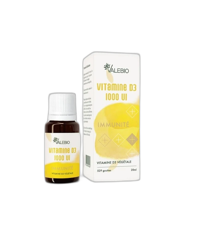 Valebio Vitamine D3 végétale gouttes