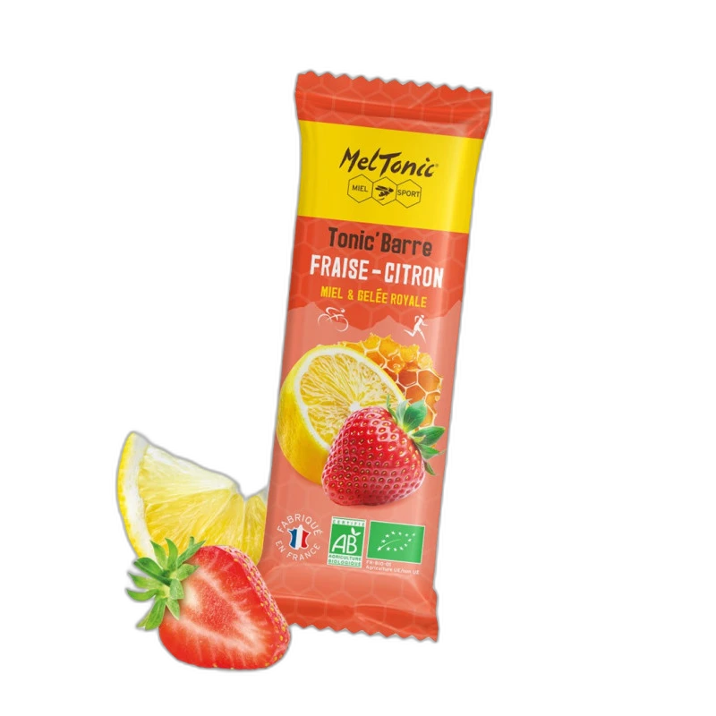 Meltonic Barre énergétique bio Fraise Citron