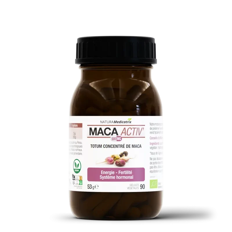NaturaMedicatrix Maca activ' bio (Gelules)