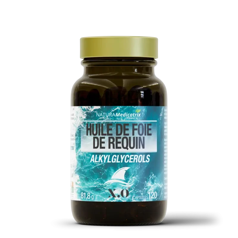 NaturaMedicatrix Huile de foie de requin (Alkylglycérols)
