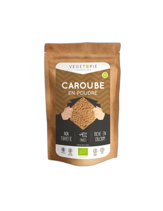 Vegetopie Poudre de Caroube Bio
