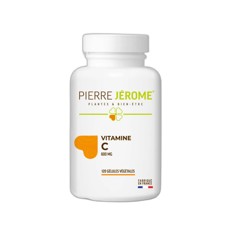Pierre Jérôme Vitamine C - 120 gélules végétales de 600mg